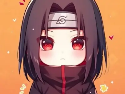 Chibi Itachi sự kết hợp giữa nét đáng yêu và thần thái đỉnh cao