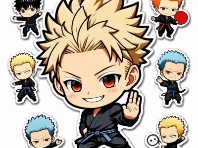 Chibi Jujutsu Kaisen chú thuật sư đầy thú vị và đáng yêu