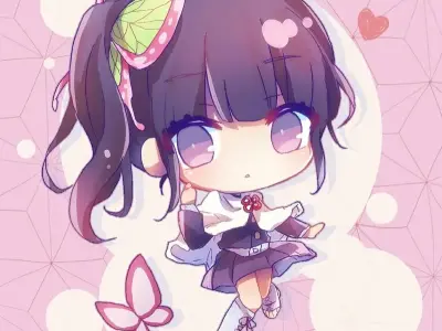Chibi Kanao nét đẹp thanh khiết và dịu dàng của nàng kiếm sĩ